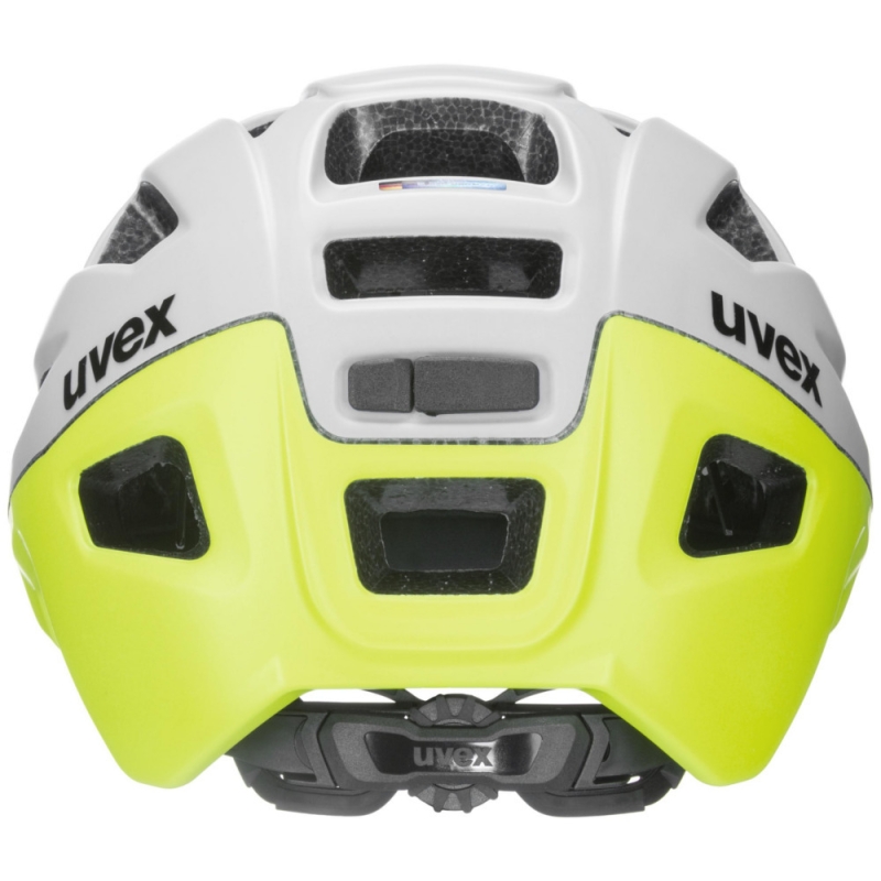 Kask rowerowy Uvex Finale 2.0 szaro-żółty