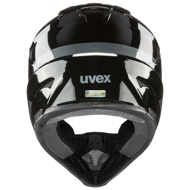Kask rowerowy Fullface Uvex HLMT 10 Bike czarno-szary
