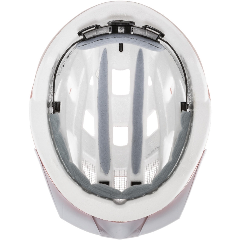 Kask rowerowy Uvex Air Wing CC czerwono-biały