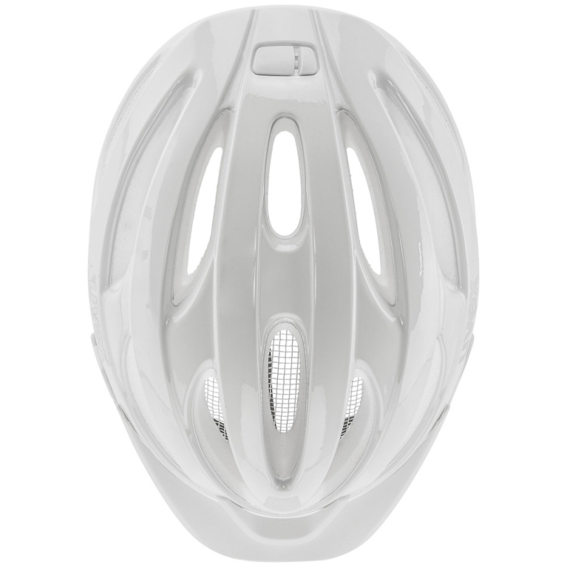 Kask rowerowy Uvex True biało-srebrny