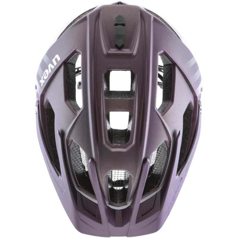 Kask rowerowy Uvex Quatro CC fioletowy