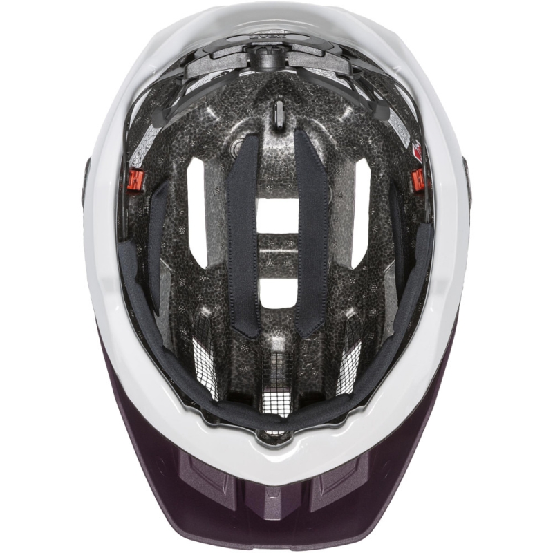 Kask rowerowy Uvex Quatro CC fioletowy