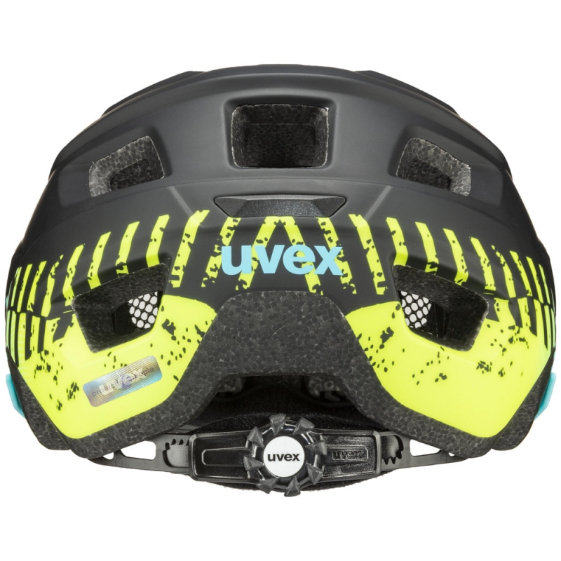 Kask rowerowy Uvex Access czarno-niebieski