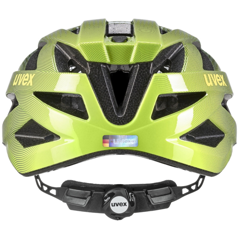 Kask rowerowy Uvex I-vo czarno-zielony