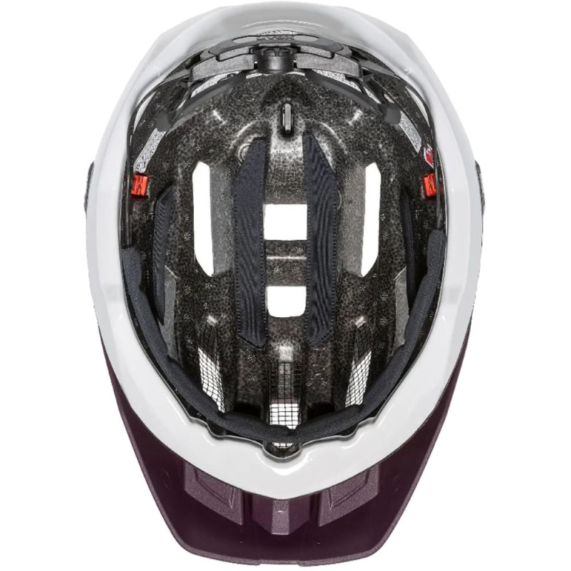 Kask rowerowy Uvex Quatro CC fioletowy