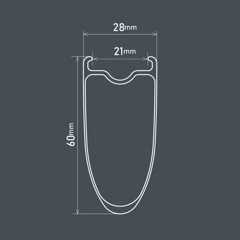 Koło przednie Shimano Ultegra R8170 60mm