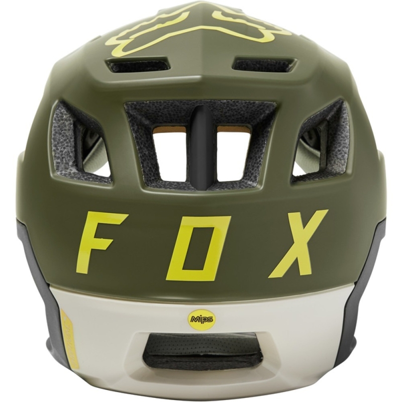 Kask rowerowy Fox Dropframe Pro zielony