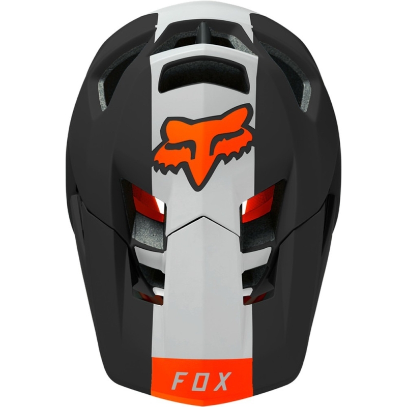 Kask rowerowy Fullface Fox Proframe Blocked MIPS czarno-pomarańczowy
