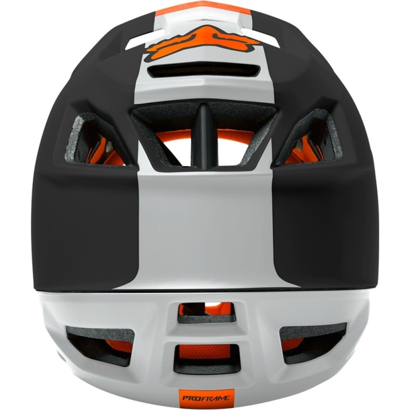 Kask rowerowy Fullface Fox Proframe Blocked MIPS czarno-pomarańczowy