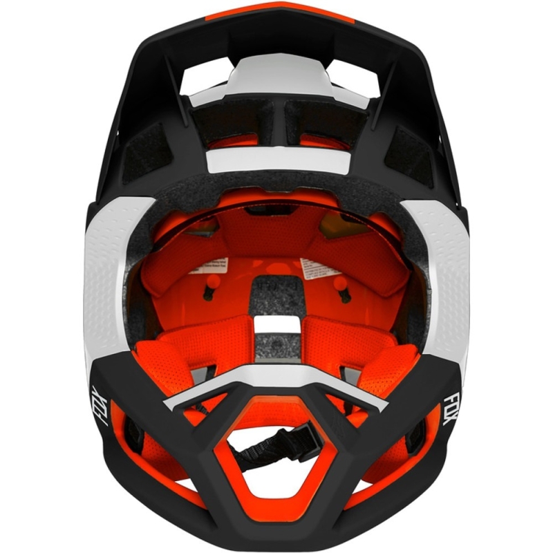 Kask rowerowy Fullface Fox Proframe Blocked MIPS czarno-pomarańczowy