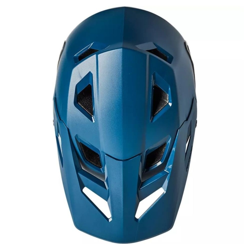 Kask rowerowy Fullface Fox Rampage MIPS niebieski