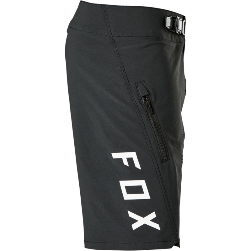 Szorty rowerowe młodzieżowe Fox Junior Flexair czarne