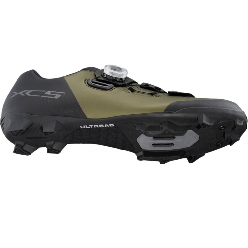 Buty MTB Shimano SH-XC502 zielono-czarne