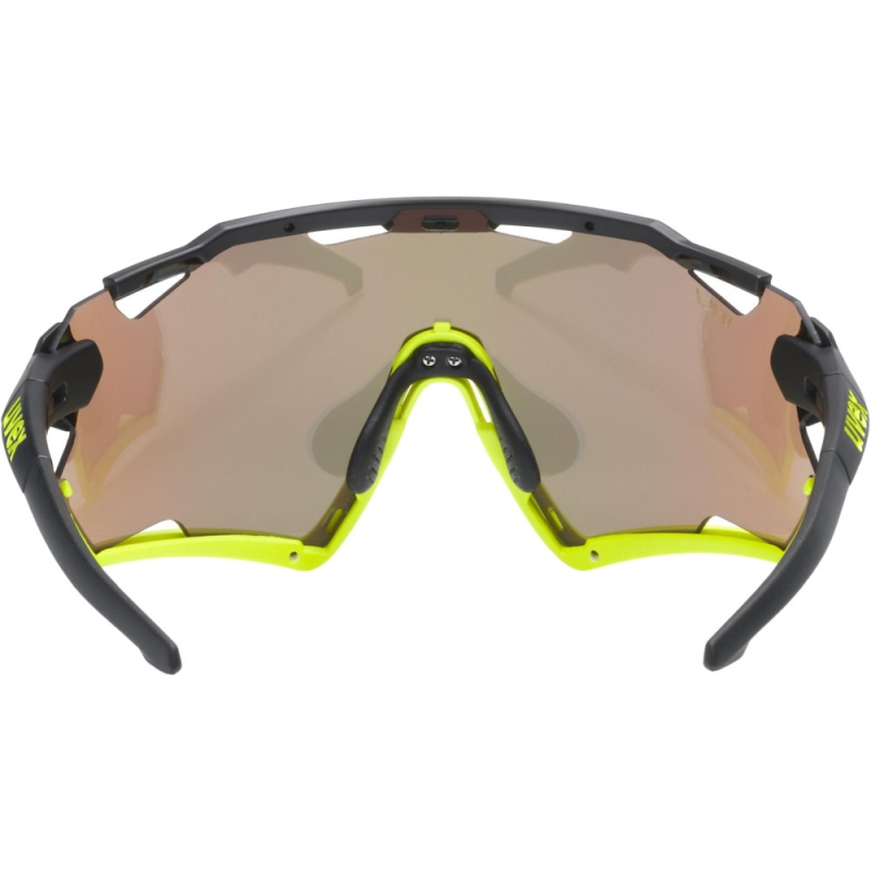 Okulary rowerowe Uvex Sportstyle 228 czarno-żółte