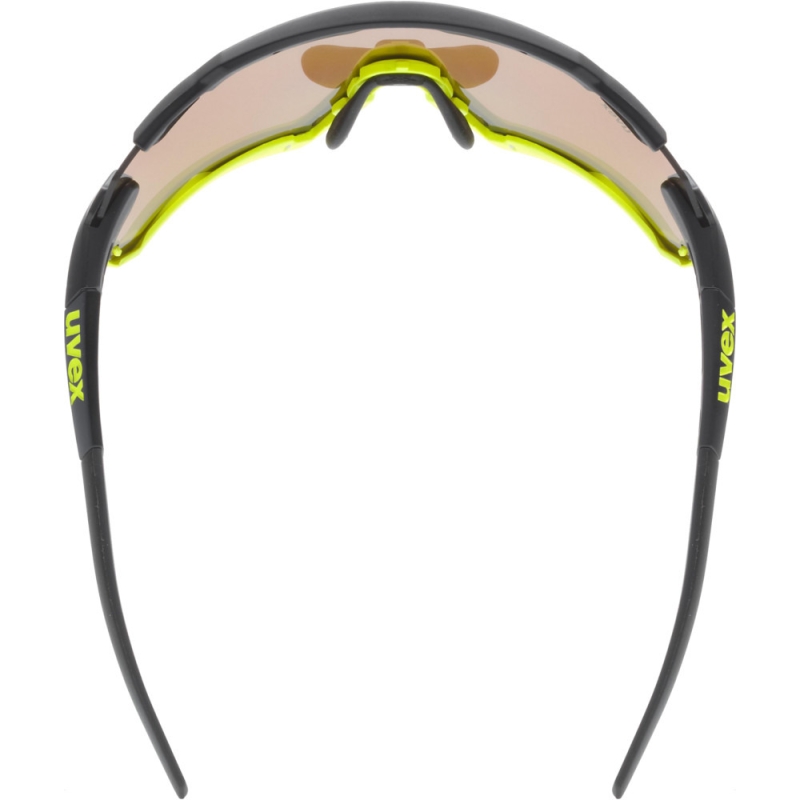 Okulary rowerowe Uvex Sportstyle 228 czarno-żółte