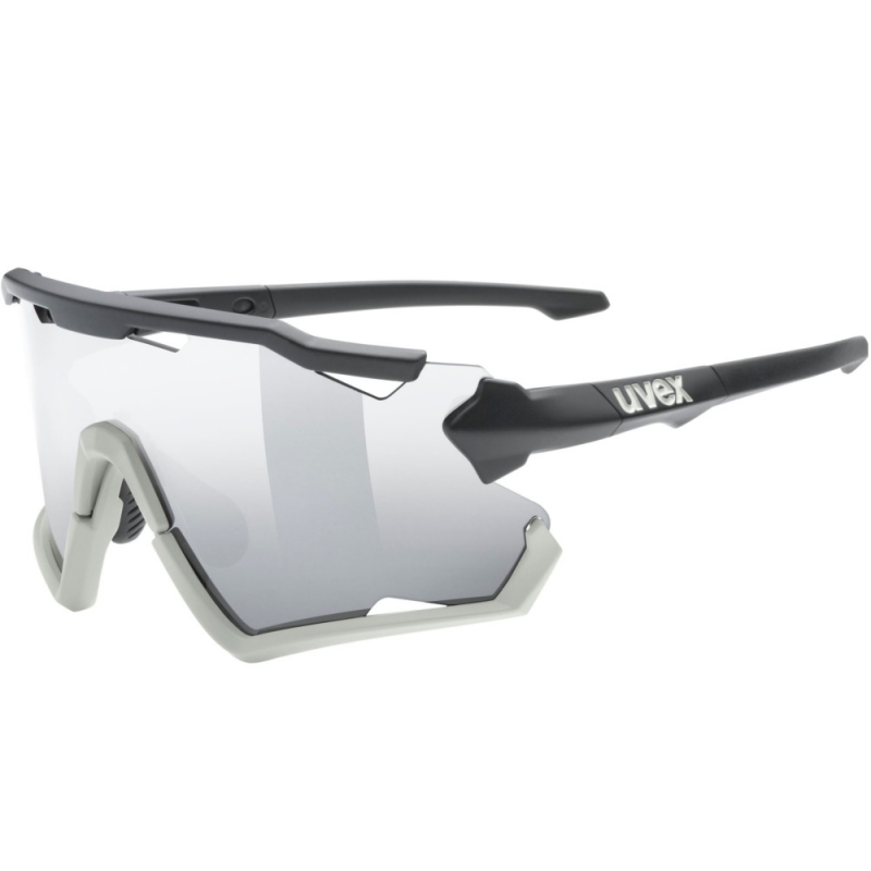 Okulary rowerowe Uvex Sportstyle 228 czarno-szare