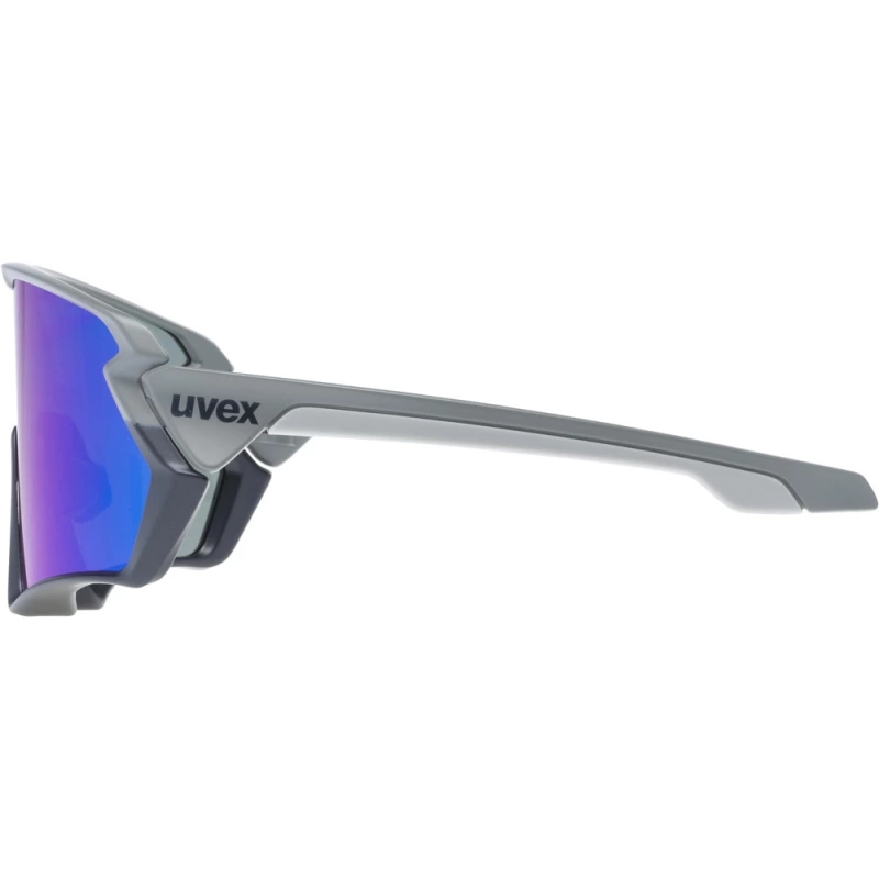 Okulary rowerowe Uvex Sportstyle 231 srebrno-czarne