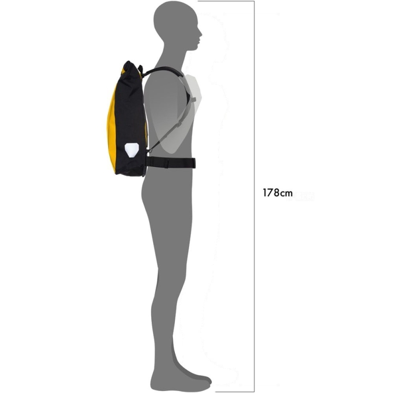 Plecak Ortlieb Messenger Bag ciemnożółty