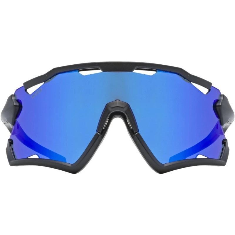 Okulary rowerowe Uvex Sportstyle 228 czarno-niebieskie