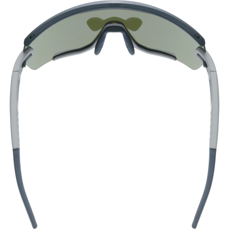 Okulary rowerowe Uvex Sportstyle 236 Set szaro-niebieskie