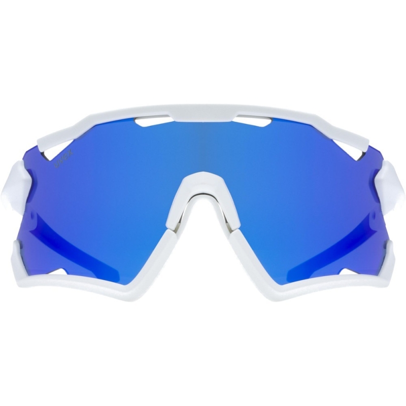 Okulary rowerowe Uvex Sportstyle 228 Set białe