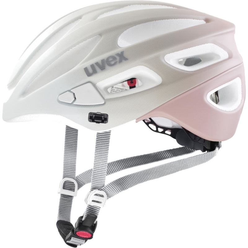 Kask rowerowy Uvex True CC biało-różowy