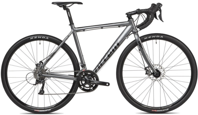 Rower gravel Accent Falcon grafitowo-czarny