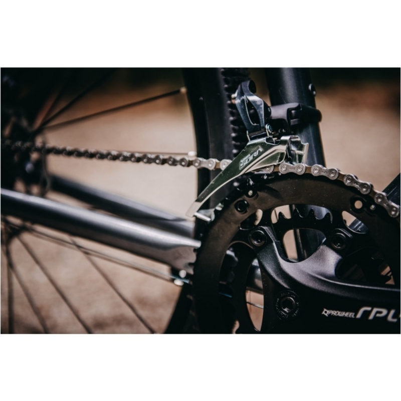 Rower gravel Accent Falcon grafitowo-czarny