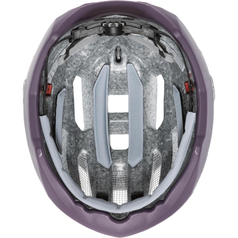 Kask rowerowy Uvex Gravel-X szaro-fioletowy