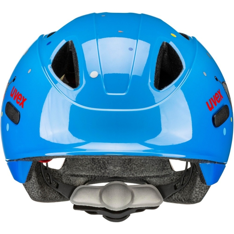 Kask rowerowy Uvex Oyo Style niebiesko-czerwony