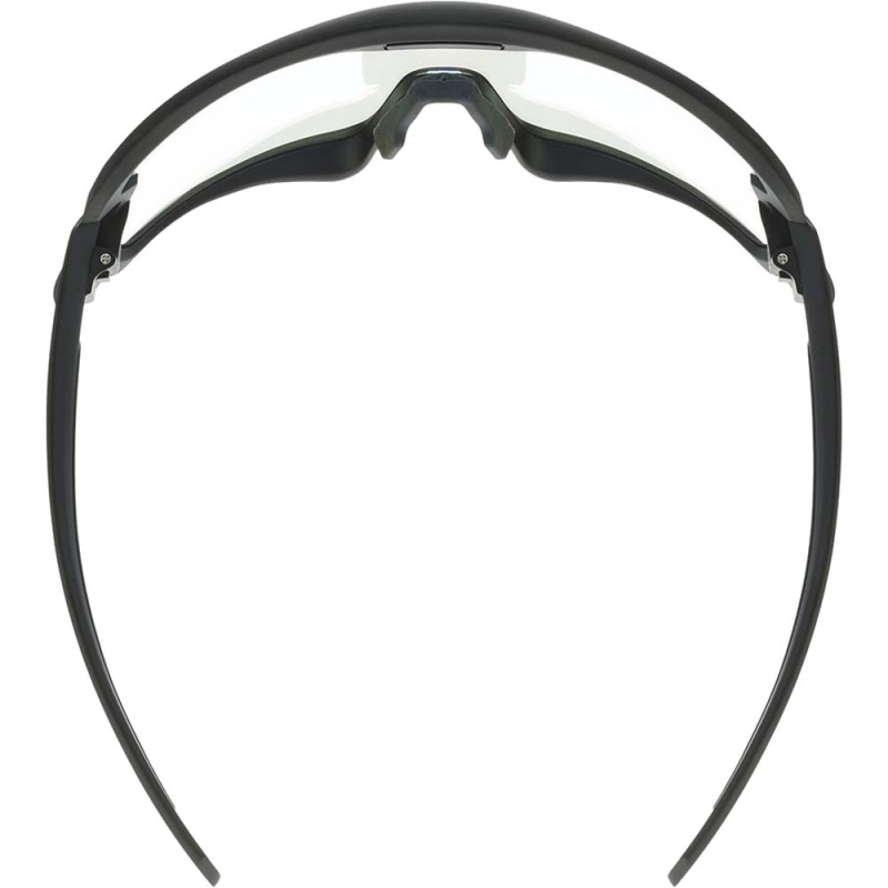 Okulary rowerowe Uvex Sportstyle 231 V Set czarno-niebieskie