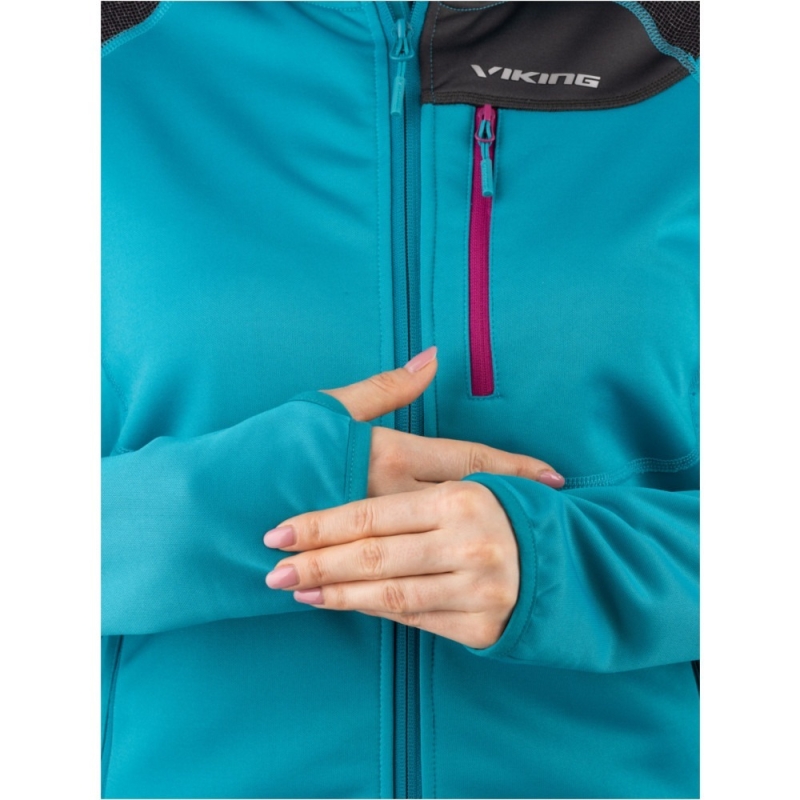 Bluza damska Viking Yosemite Lady niebieska