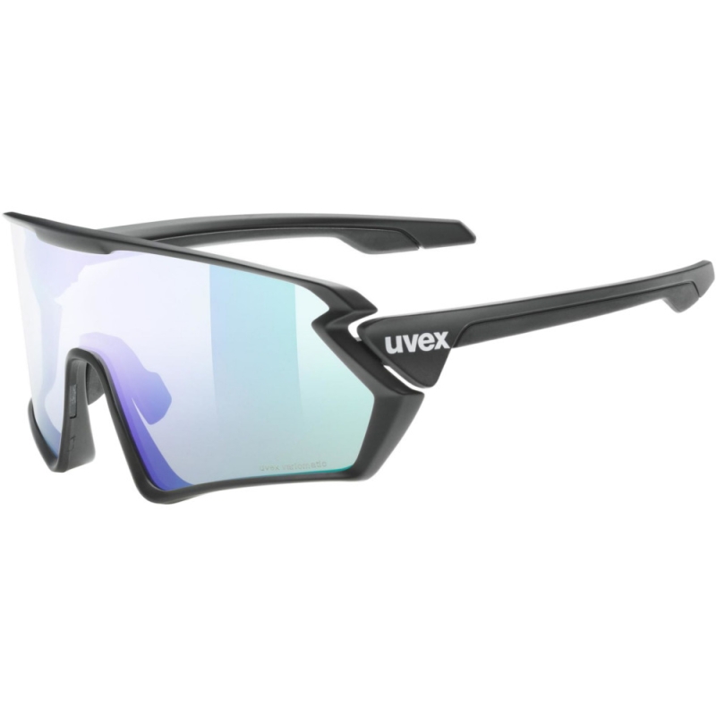 Okulary rowerowe Uvex Sportstyle 231 V czarno-zielone