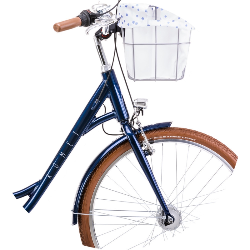 Rower miejski damski Romet Pop Art 28 Classic granatowy