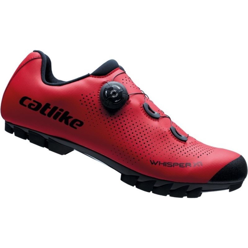 Buty MTB Catlike Whisper X1 czerwono-czarne