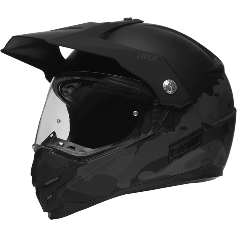 Kask adventure IMX MXT-01 Pinlock Ready czarny camo