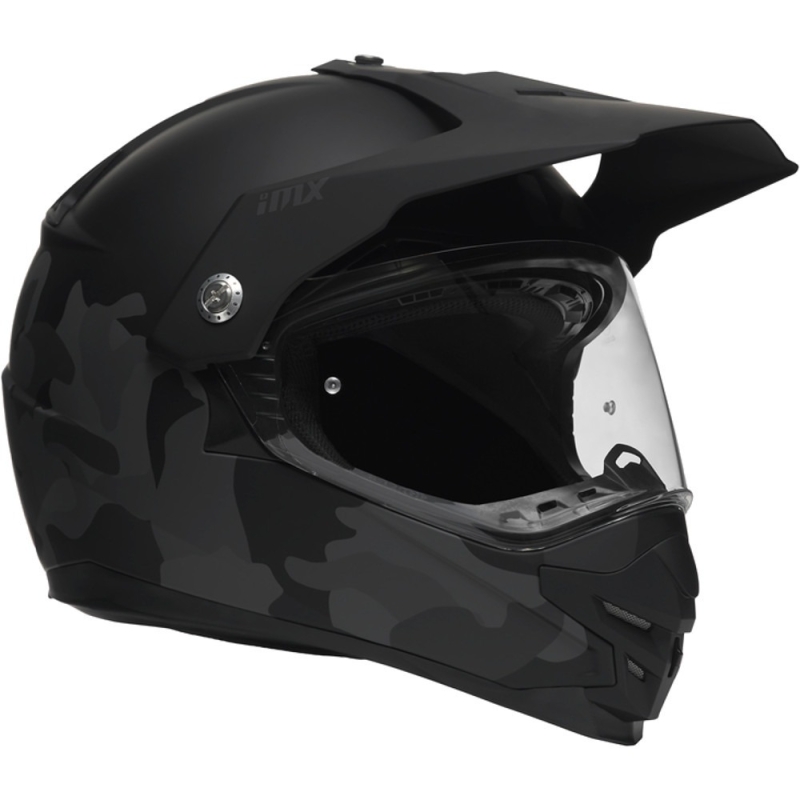 Kask adventure IMX MXT-01 Pinlock Ready czarny camo