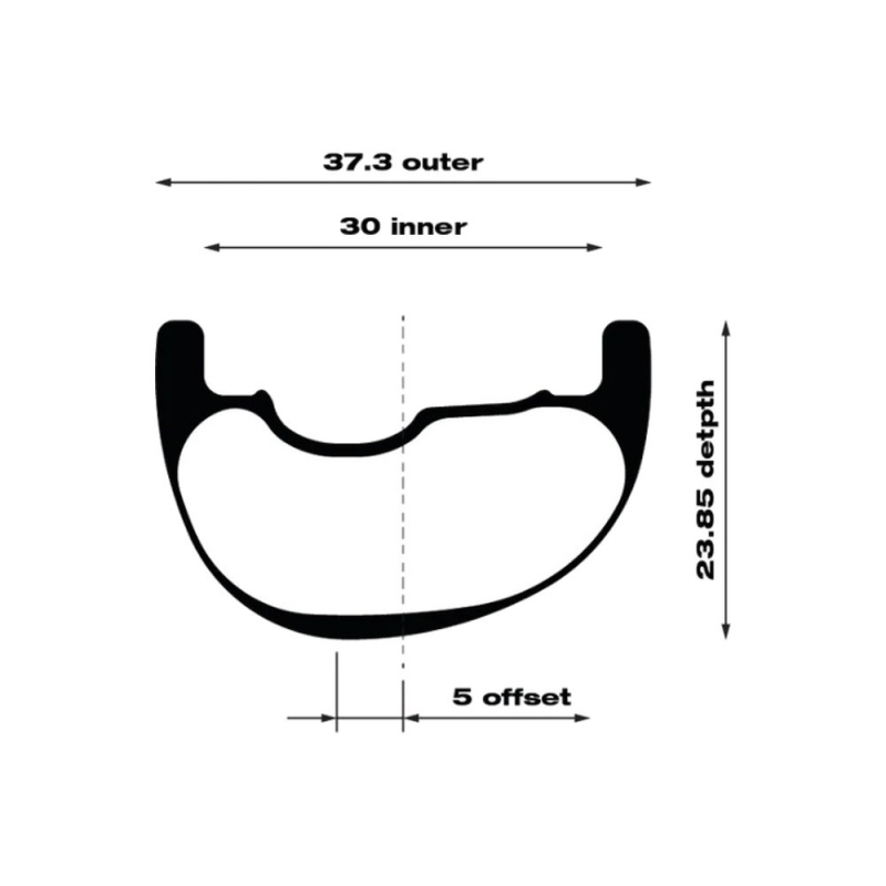 Koło przednie WTB CZR i30 29