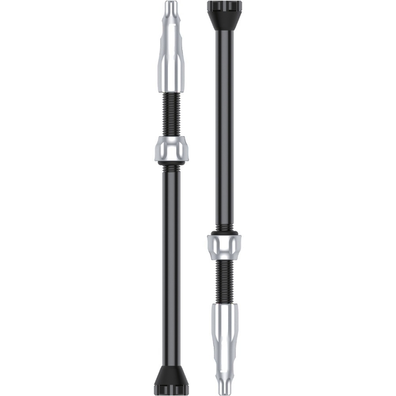 Zestaw wentyli tubeless Lezyne CNC srebrny