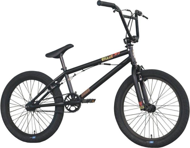 Rower BMX SIBMX Draak czarny