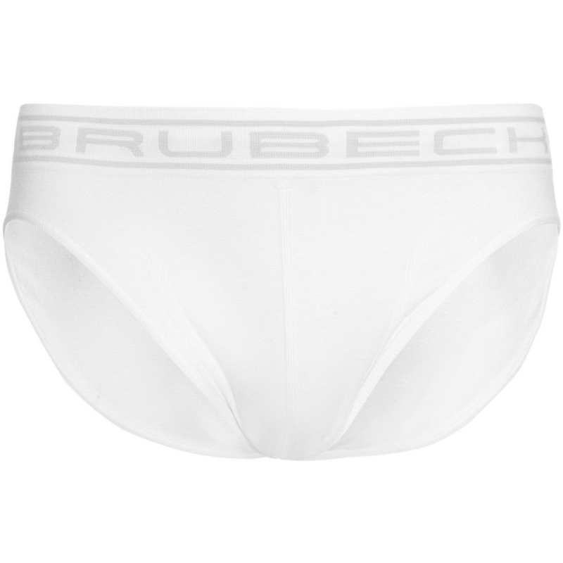 Slipy męskie Brubeck Comfort Cotton białe