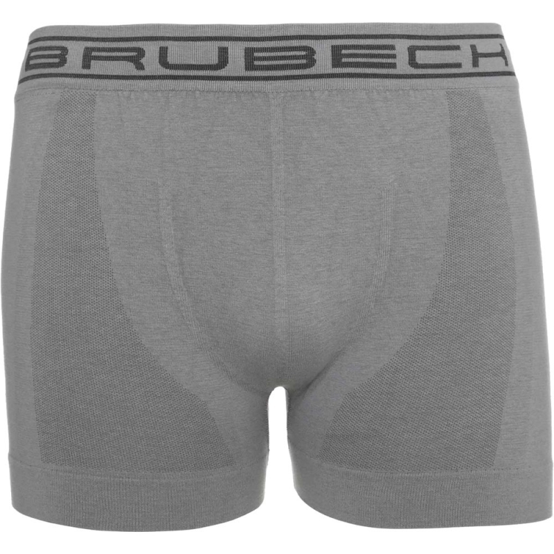 Bokserki męskie Brubeck Classic Comfort Cotton szare