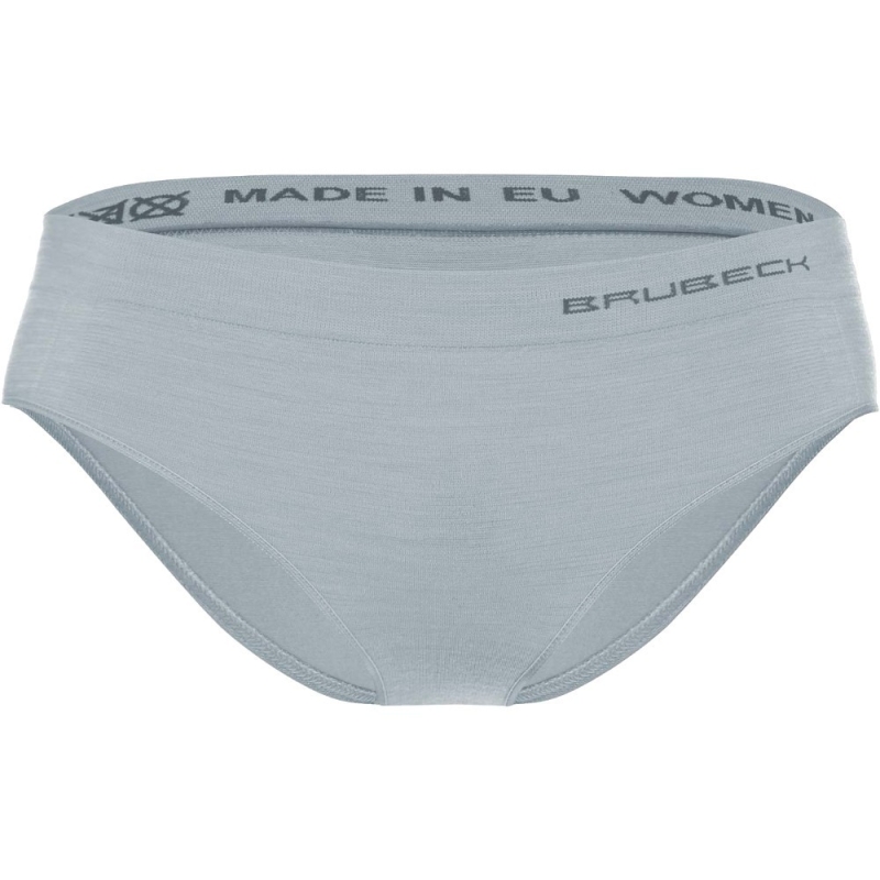 Biodrówki damskie Brubeck Comfort Wool popielate