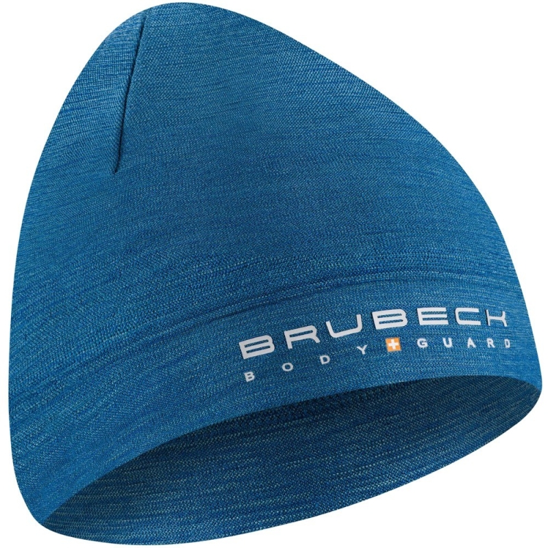Czapka Brubeck Extreme Wool niebieska