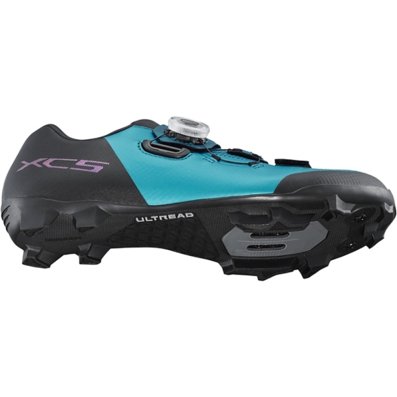 Buty MTB damskie Shimano SH-XC502W turkusowe