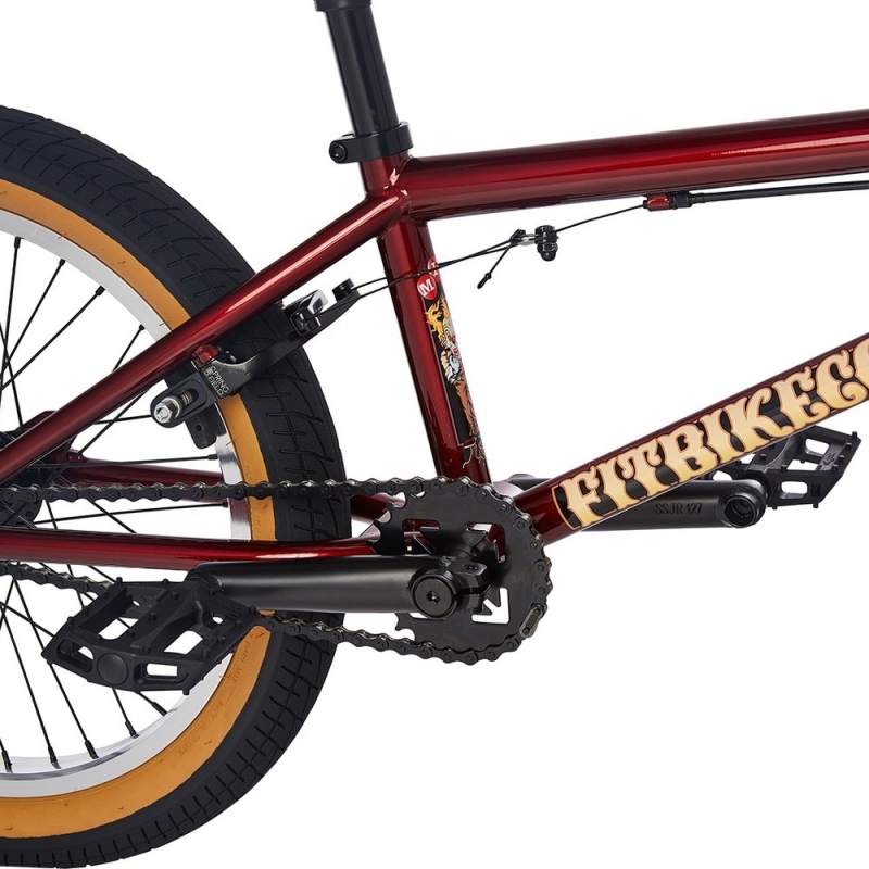 Rower BMX Fitbikeco. Misfit 18 czerwony