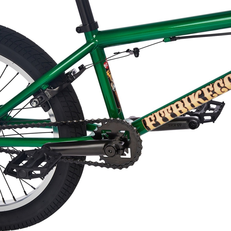Rower BMX Fitbikeco. Misfit 18 zielony