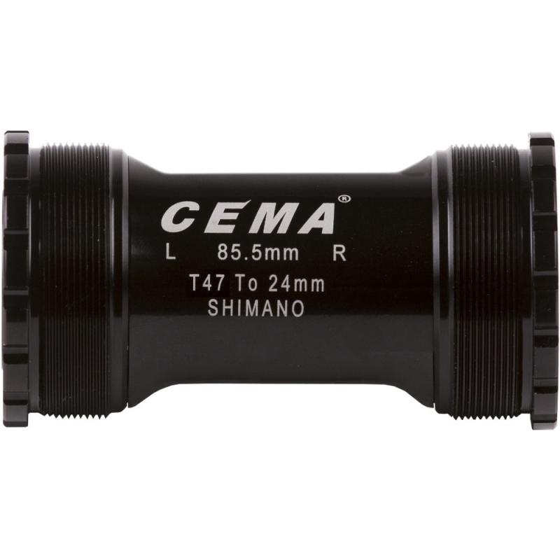 Suport rowerowy CEMA T47 Trek stal nierdzewna Shimano 24mm 85.5mm