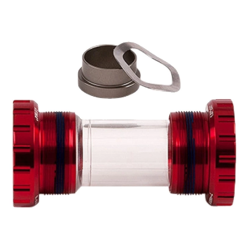 Suport rowerowy CEMA BSA Shimano 24 mm ceramiczny czerwony