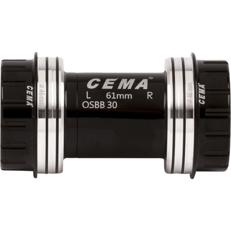 Suport rowerowy CEMA OSBB Interlock ceramiczny SRAM GXP czarny